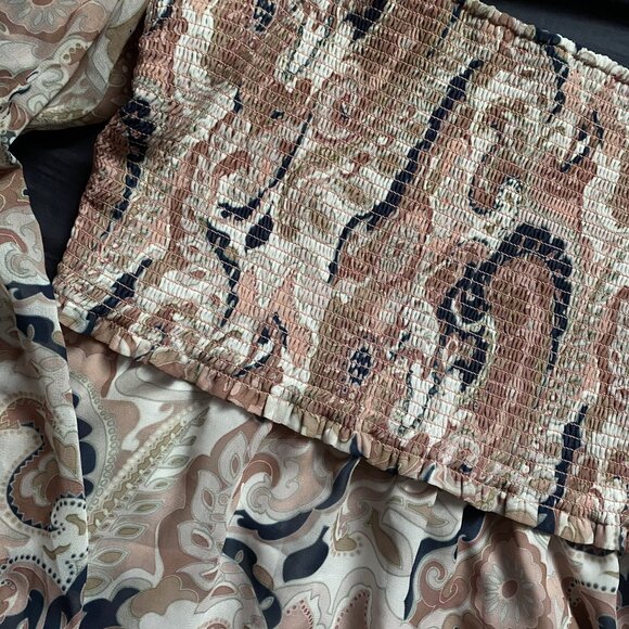 Wilfred Tempest Mini Dress - Coral Blush/Lt Birch - Picture 4 of 6